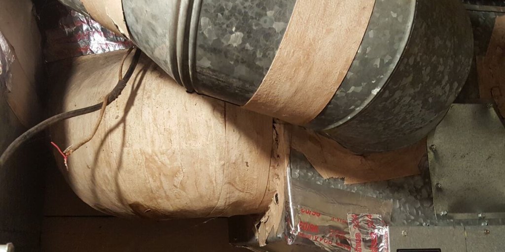 Asbestos Tape On Ducts