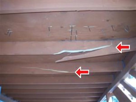Deck Safety Concern - cracked joist