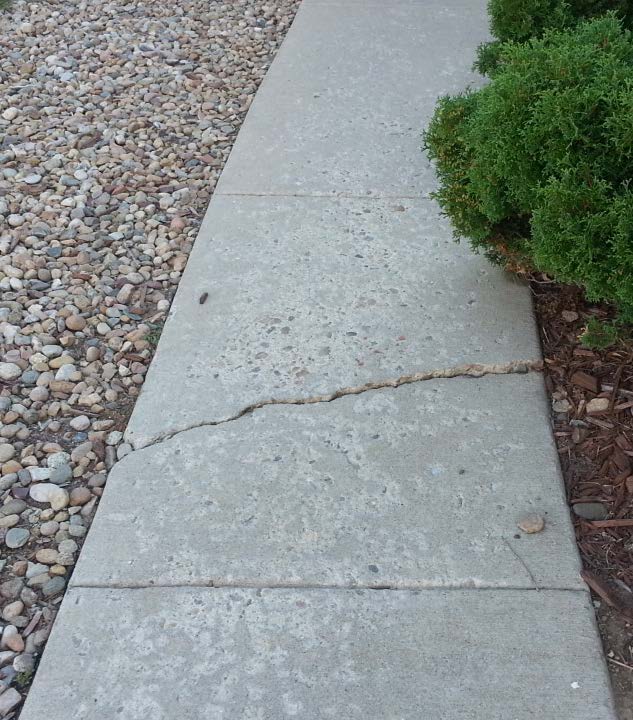 Common Home Inspection Problems: Concrete Settlement