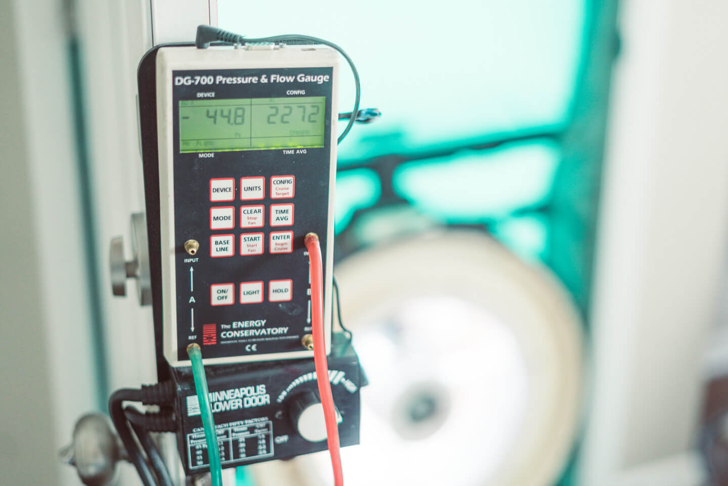 New construction blower door testing checklist