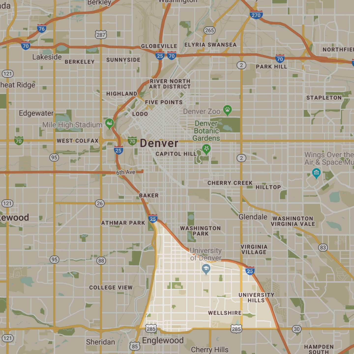 Home inspection Denver University South Broadway University Hill