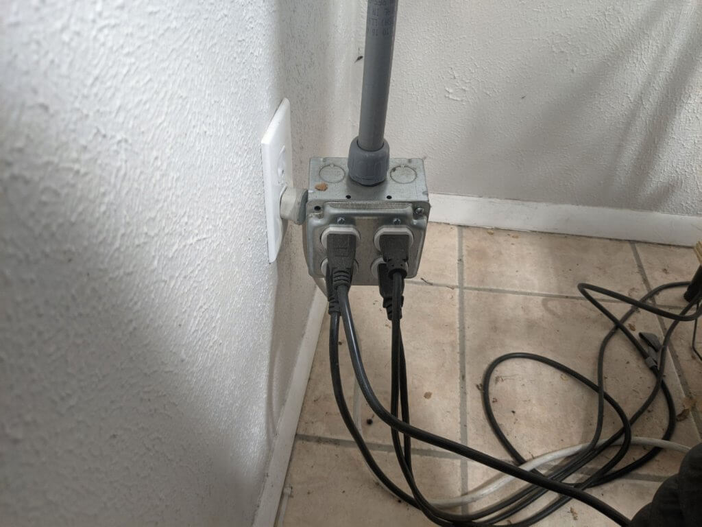 Make shift wiring in a home wont help you Pass A Denver Rental License Inspection