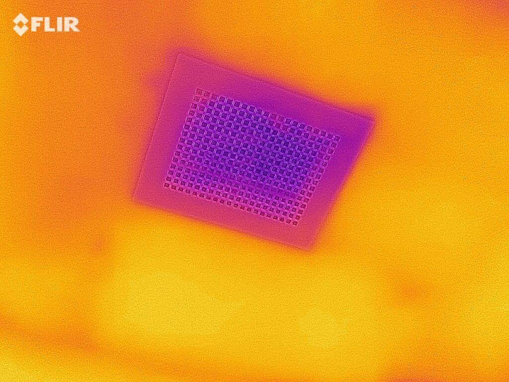 Multi-Family Blower Door Test air leak through the bath fan
