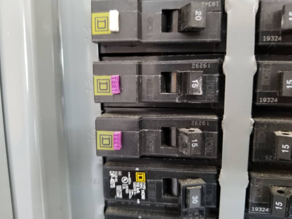 GFCI Breaker at the panel. This is a 2nd option.