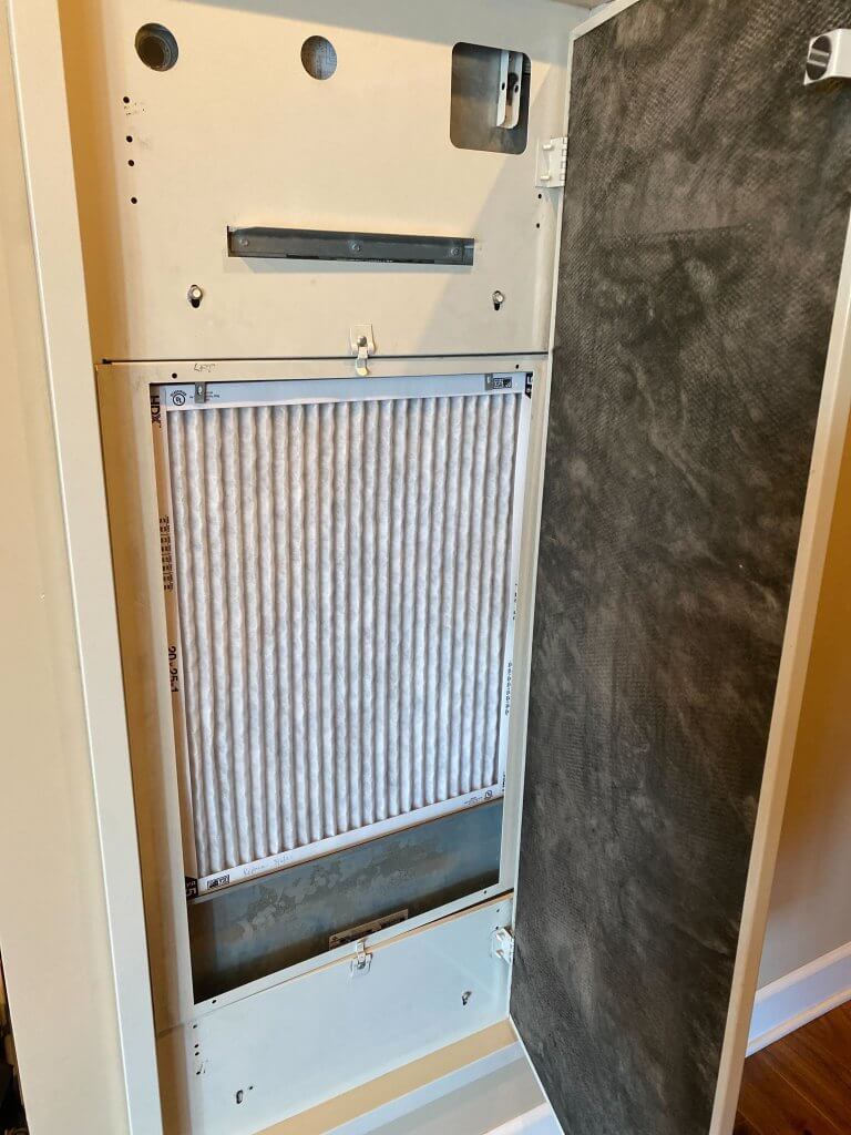 hydronic forced air system