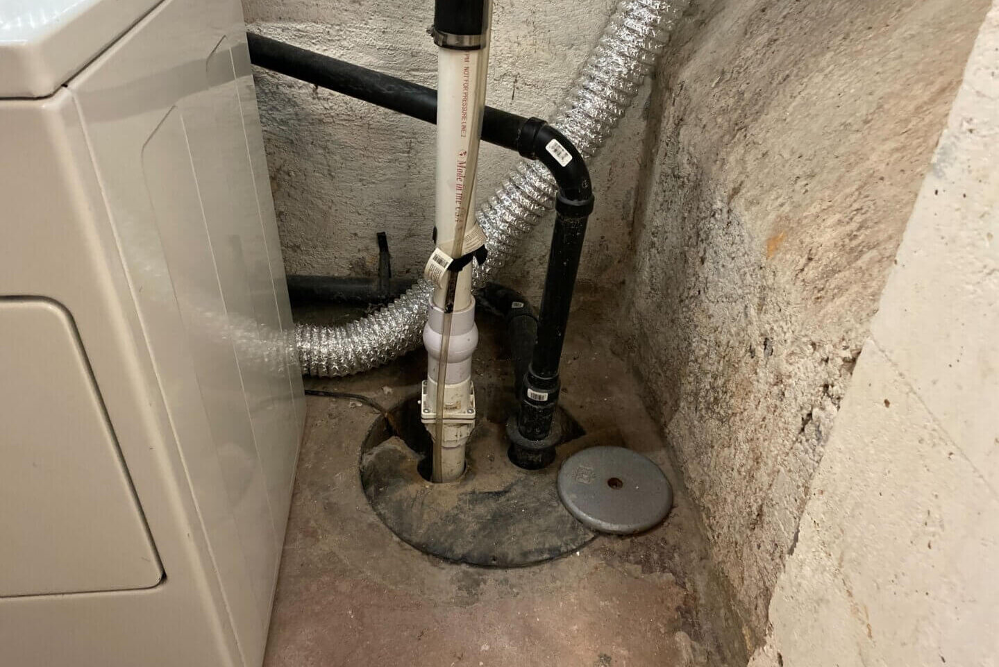 lift station in basement