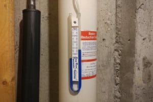 Radon Mitigation System Meter