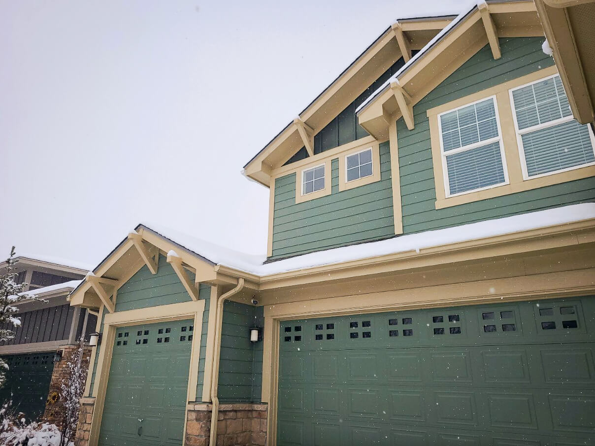 Snowy Roof - Inspection Limitation